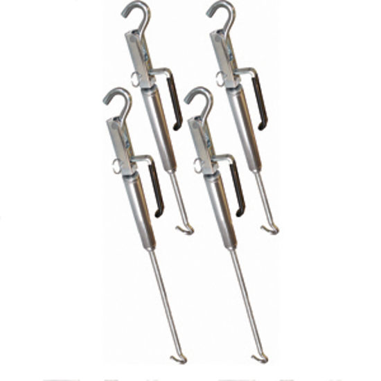Picture of Happijac  59-1/4" Stainless Steel Spring Loaded Hook & Hook Turnbuckle 182895 16-0076                                        