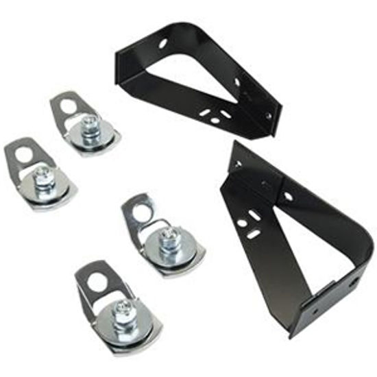 Picture of Happijac  Powder Coated Steel Bed Mount Camper Tie Down 182861 16-0114                                                       