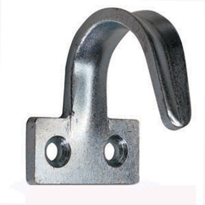 Picture of Pacific Cargo  Bolt-On J Rope Hook-Galvanized RH-J-FLAT 16-0677                                                              
