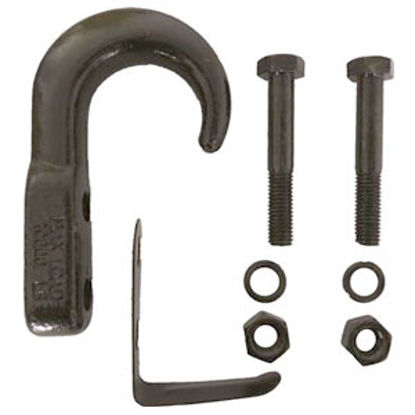 Picture of Trail FX  10,000 Lb Black Steel Universal Tow Hook E20011B 16-8995                                                           