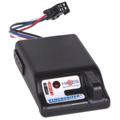 Picture of Hayes Syncronizer (R) LED Indicator Trailer Brake Control w/Quik Connect for 4 Brakes 81725 17-0120                          