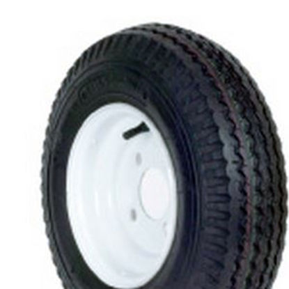 Picture of Americana Loadstar K371 Wheel/Tire, Loadstar K371, ST480-8 C, 4H-4, White 30040 17-0251                                      