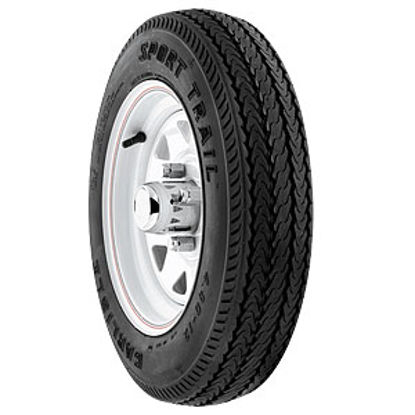 Picture of Americana Loadstar K353 Wheel/Tire, 5-Lug, 480X12-B Spoke, Galv 30590 17-0482                                                