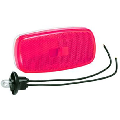 Picture of Bargman 59 Series Red 4"x2"x1-1/32" Side Marker Light 31-59-001 18-0026                                                      