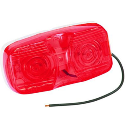 Picture of Bargman  Red 4"x2"x1-1/8" Side Marker Light 32-003441 18-0028                                                                