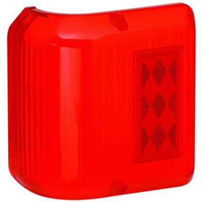 Picture of Bargman  Red Wrap-Around Side Marker Light Lens For Bargman 86 Series 34-86-711 18-0044                                      