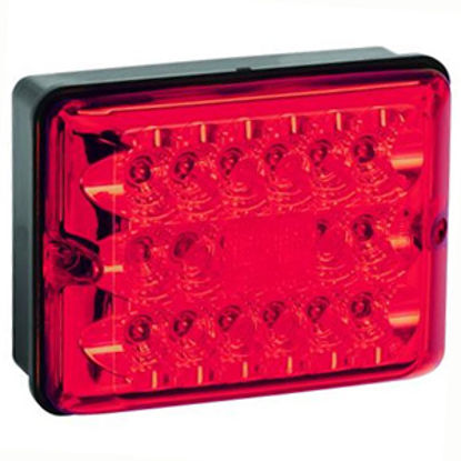 Picture of Bargman Reflector 5-13/16"x4-3/8"x2-7/8" LED Stop/ Tail/ Turn Light 42-86-101 18-0066                                        