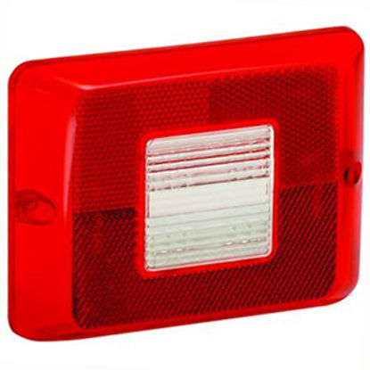 Picture of Bargman  Vertical Tail Light Lens For Bargman 84/ 85/ 86 Series 34-84-711 18-0074                                            