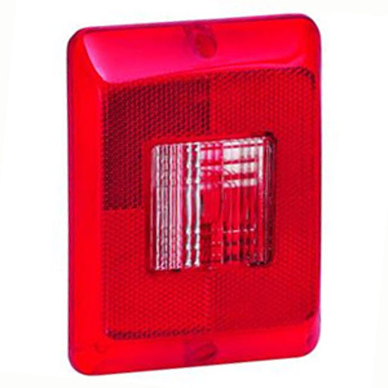 Picture of Bargman  Horizontal Tail Light Lens For Bargman 84/ 85/ 86 Series 34-84-700 18-0075                                          