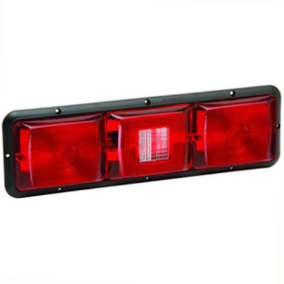 Picture of Bargman 84 Series Red 18"x5-5/16"x1-1/4" Tail Light 30-84-103 18-0077                                                        