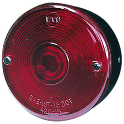 Picture of Peterson Mfg.  Red 3-3/4" Stop/ Turn/ Tail Light V428S 18-0120                                                               