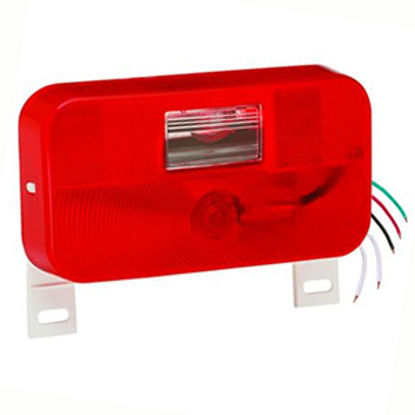 Picture of Bargman 92 Series Red 8-9/16"x4-9/16"x2-1/8" Stop/ Tail/ Turn Light 34-92-004 18-0158                                        