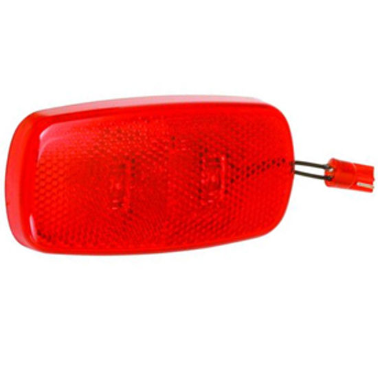 Picture of Bargman  Red Side Marker Light Lens For Bargman 59 Series 47-59-410 18-0176                                                  
