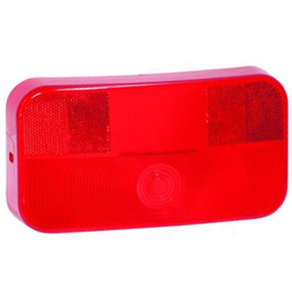 Picture of Bargman  Red Tail Light Lens For Bargman Part# 30-92-001/30-92-106 34-92-012 18-0180                                         