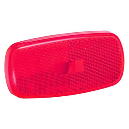 Picture of Bargman  Red Snap-On Side Marker Light Lens For Bargman 59 Series 31-59-010 18-0181                                          