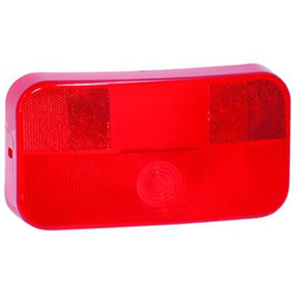 Picture of Bargman  Red Tail Light Lens For Bargman Part# 30-92-001/30-92-106 34-92-708 18-0184                                         