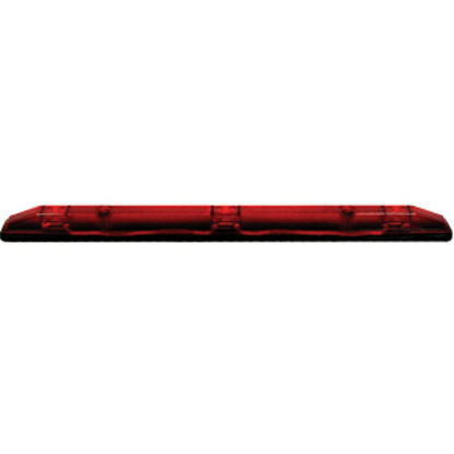 Picture of Peterson Mfg.  Red 6-3/16"L x 1.25"W x 1"D Clearance LED Side Marker Light V169-3R 18-0284                                   