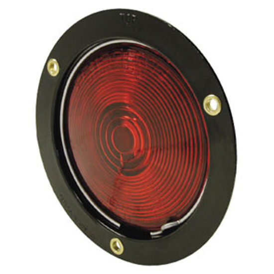 Picture of Peterson Mfg.  Red 4" Round Turn/ Tail Light V413 18-0320                                                                    
