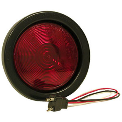 Picture of Peterson Mfg.  Red 4" Stop/ Turn/ Tail Light V426KR 18-0328                                                                  