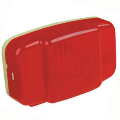 Picture of Peterson Mfg.  Red 8-13/16"x5-1/16" Stop/ Turn/ Tail/ Rear Light V457 18-0334                                                