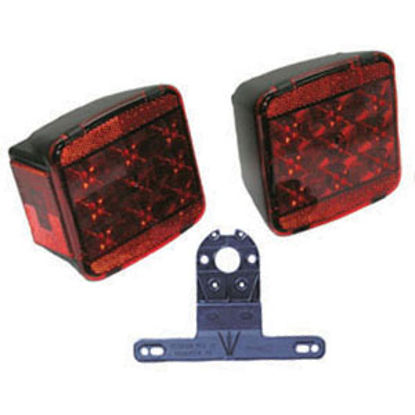 Picture of Peterson Mfg.  Red LED Rear/ Tail Light V941 18-0364                                                                         