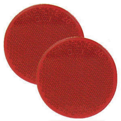 Picture of Draw-Tite  Reflector, Red 2-3/16" Rnd 74-55-010 18-0399                                                                      