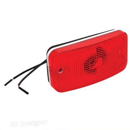 Picture of RV Designer  Red Fleetwood Clearance Light E395 18-0418                                                                      
