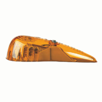 Picture of Peterson Mfg.  Amber Lens for Peterson Series 118A/KA 118-15A 18-0448                                                        