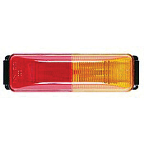 Picture of Bargman 38 Series Amber/Red 3-13/16"x1-1/4" Side Marker Light 40-38-004 18-0449                                              