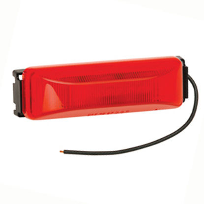 Picture of Bargman 38 Series Red 3.93"x1.22"x1.02" LED Side Marker Light 42-38-033 18-0456                                              