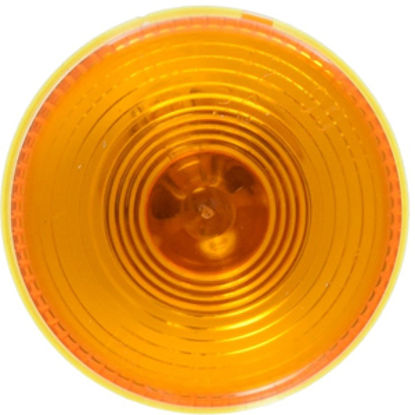 Picture of Peterson Mfg.  Amber 2-1/2" Dia Clearance Side Marker Light V142A 18-0492                                                    