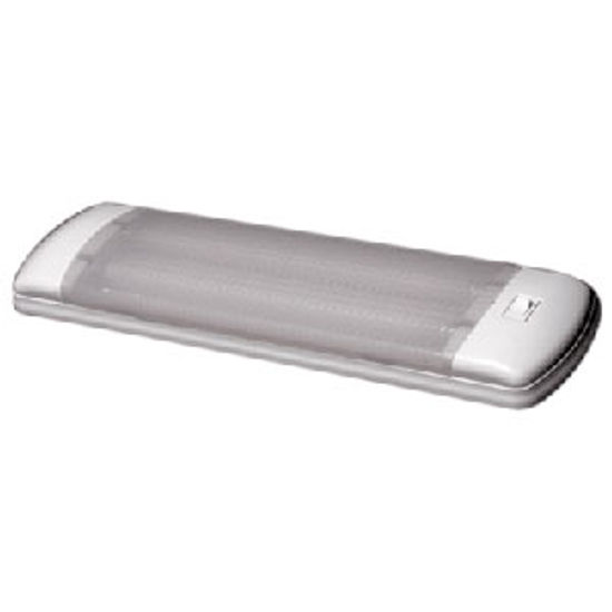 Picture of Arcon Optic Series White w/Clear Lens Fluorescent 8W Interior Light w/Switch 13812 18-0507                                   