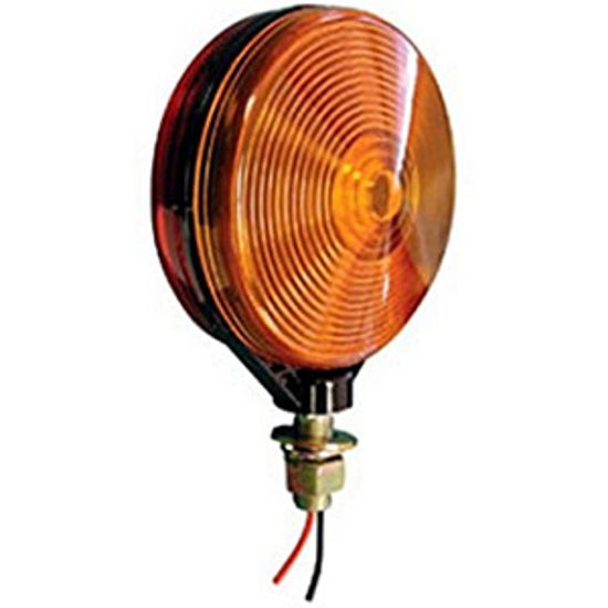 Picture of Peterson Mfg.  Amber/Red 4-1/8" Stop/ Turn/ Tail/ Park Light V313-2RA 18-0514                                                