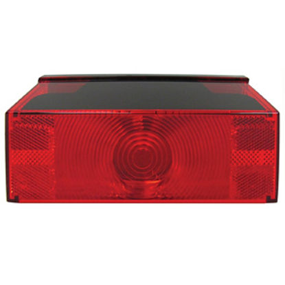 Picture of Peterson Mfg.  Red 8"x2.88" Stop/ Turn/ Tail/ Rear Light V456 18-0518                                                        
