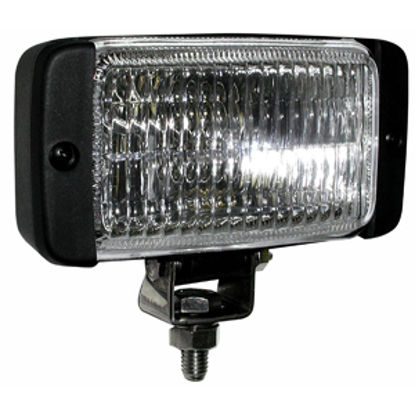 Picture of Peterson Mfg.  5" x 3" 55W Rectangular Work Light w/ Black Plastic Housing V502HF 18-0520                                    