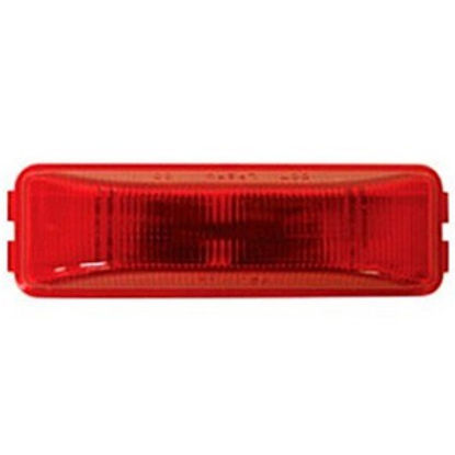 Picture of Peterson Mfg.  Red 3-13/16"L x 1-1/4"W x 7/8"D Clearance Side Marker Light V154R 18-0525                                     