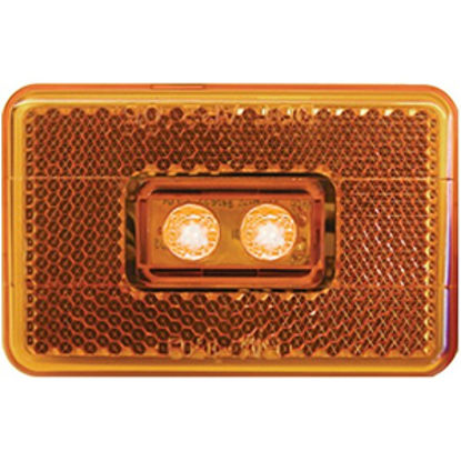 Picture of Peterson Mfg.  Amber Clearance LED Side Marker Light V170A 18-0537                                                           