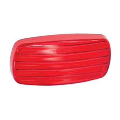 Picture of Bargman  Red Snap-On Side Marker Light Lens For Bargman 58 Series 34-58-010 18-0582                                          