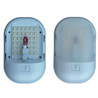 Picture of Command Omega Single Warm White LED Dome Light K-9010 18-0644                                                                