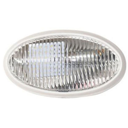 Picture of Diamond Group  Clear Oval Porch Light w/o Switch DG52731VP 18-0742                                                           