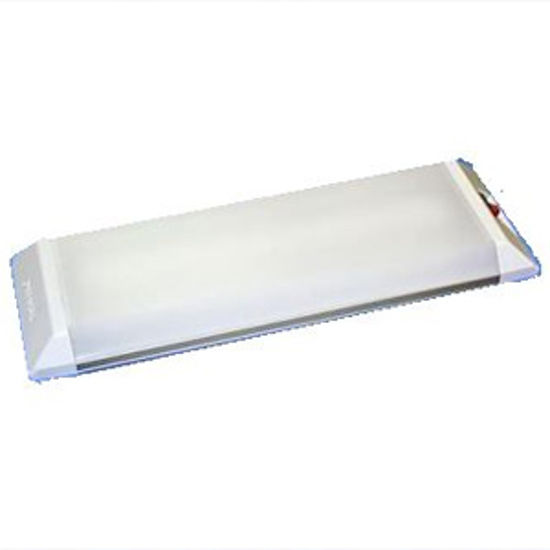 Picture of Thin-Lite 600 Series Clear Diffuser Lens Fluorescent 15W Interior Light w/Switch DIST-612 18-0750                            