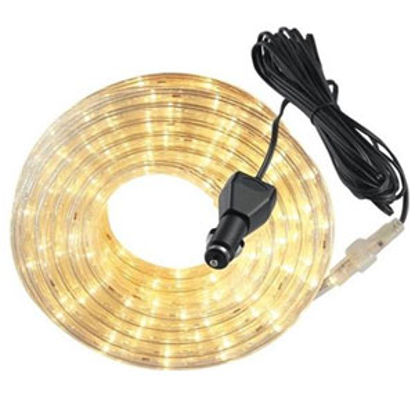 Picture of Green LongLife  18'L Warm White LED Rope Light 7070107 18-0933                                                               