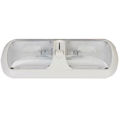 Picture of Arcon  Bright White w/ Optic Lens Double Euro Style LED Dome Light 51268 18-0936                                             