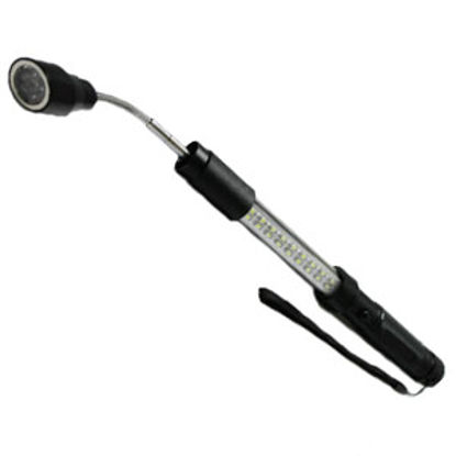Picture of Green LongLife GoWISEUSA (R) LED Battery Operated Telescopic Flashlight GW29005 18-0961                                      