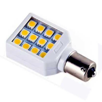 Picture of Camco  1003/1093 12LED White Housing 150LM Multi LED Light Bulb 54600 18-0977                                                