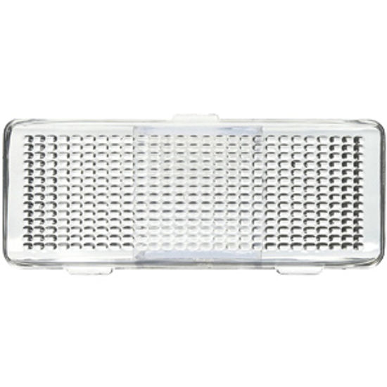 Picture of Peterson Mfg.  Clear Flat Rectangular Lens For Peterson Light Series Porch Light 384-15C 18-1056                             