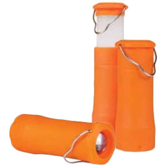 Picture of Camco  Orange Plastic Multifunctional LED Lantern 51374 18-1142                                                              