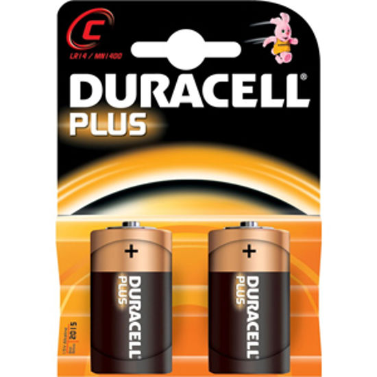 Picture of Duracell  2-Pack C-Type; Alkaline Battery DURC 18-1253                                                                       