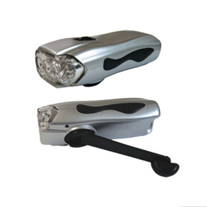 Picture of Prime Products  Silver LED Flashlight 12-0492 18-1316                                                                        