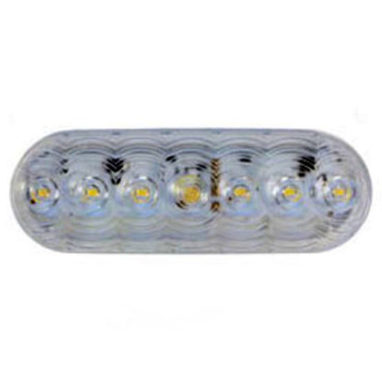 Picture of Peterson Mfg. LumenX (R) Clear Bulb Grommet Mount LED Back Up Light V821KC-7 18-1329                                         